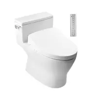 สุขภัณฑ์ชิ้นเดียว TOTO CW188RUW6 3.8 ลิตร พร้อมฝารองนั่งอัตโนมัติ
