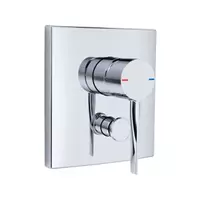 KOHLER K-9105X-4-CP เฉพาะฝาครอบวาล์วผสมฝังกำแพงลงอ่างและยืนอาบ รุ่น Stance