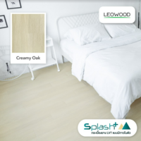 กระเบื้องยางปูพื้นไวนิล ลายไม้ LVT แบบกาวในตัว Creamy Oak (ยกเลิกผลิต)