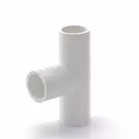 NPI Trachang PVC Electric Telecom White JIS Tee 18 mm