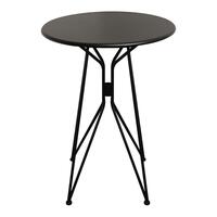 STEEL BAR TABLE STELLA BK