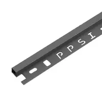 คิ้ว P.V.C PQG 1202011 12mm ดำ 2m