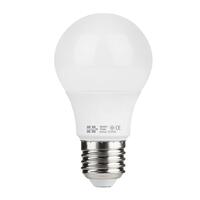 หลอดไฟ LED E27 8W วอร์มไวท์ ทรงลูกแพร์ HI-TEK มวยไทย