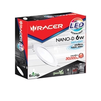 ดาวน์ไลท์ LED RACER NANO-D 6 วัตต์ DAYLIGHT
