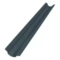 Gutter Type 2  Metal Sheet Colorbond Girth 457 mm. Carbonic Grey AZ150