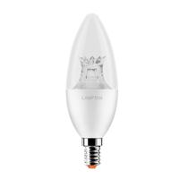 หลอดไฟ LED E14 4W วอร์มไวท์ หลอดจำปา LAMPTAN BLAZE
