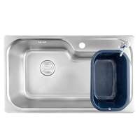 KOHLER K-3726X-2FD-AKF อ่างล้างจานสแตนเลส 1 หลุม รุ่นมิดเดิลตัน