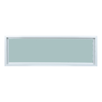 ช่องแสงหน้าต่าง UPVC WINDOW ASIA 150x40 ซม. สีขาว