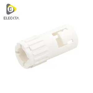 Flexible pipe connector 16MM white Pack20 ELEK-1