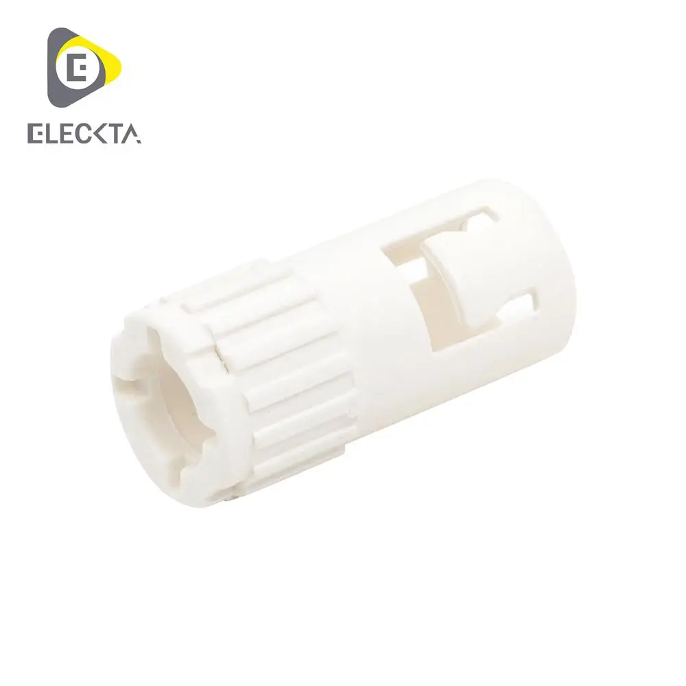 Flexible pipe connector 16MM white Pack20 ELEK-1