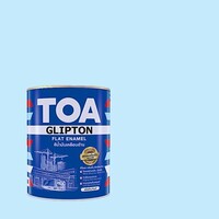 TOA G301 TOA แฟลท อีนาเมล สีน้ำมันเคลือบด้าน Sky Delight