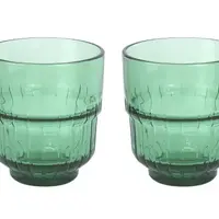 แก้วน้ำ 340ml KECH LENS GREEN แพ็ก 2 ใบ