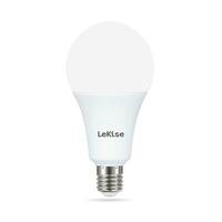 หลอดไฟ LED E27 20 วัตต์ เดย์ไลท์ ทรงลูกแพร์ LEKISE A80 EXTRA BRIGHT