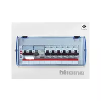 ชุดตู้คอนซูมเมอร์ 8 ช่อง 50A พร้อมกันดูด BTICINO