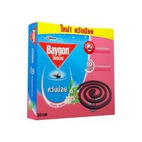 ยาจุดกันยุง BAYGON ควันน้อย บลอสซั่ม10ขด