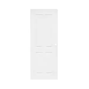 ประตูภายใน UPVC เจาะลูกบิด MODERNWOOD MWIR05 80x200 ซม. สีขาว-1