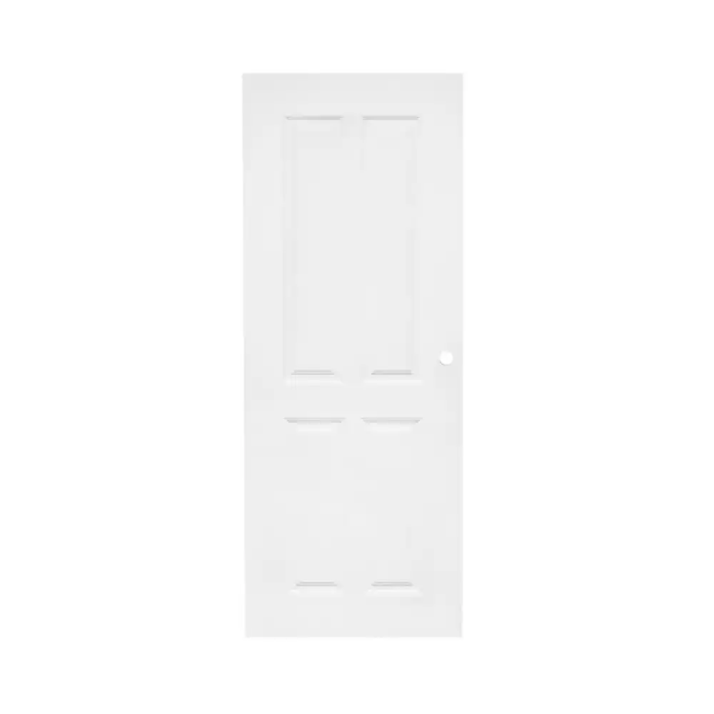 ประตูภายใน UPVC เจาะลูกบิด MODERNWOOD MWIR05 80x200 ซม. สีขาว-1