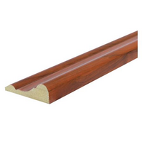 ซับวงกบ PS MG2001-2 สีมะค่า LINEDEKOR 5.1x300x1.6CM