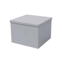 กล่องพักสาย Pull Box 8"x8"x6" สีเทา