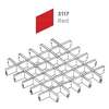 USG Boral Aluminum Cell Ceiling Space Cubes 3117 Red C-50 Height 22 mm Cancelled
