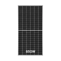 แผงโซล่าเซลล์ 650W N-Type Mono HF (Tier1) รุ่น JAM72D42-650/LB JA SOLAR