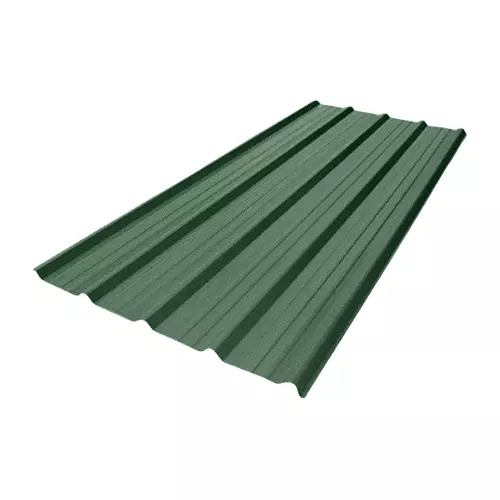 เมทัลชีท ลอน 760 หนา 0.50 มม. AZ150 มอก. สีเขียว Jade Green บลูสโคปคัลเลอร์บอนด์-1