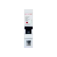 เบรกเกอร์ 40 แอมป์ MCB SAFE T CUT 1 Pole 6KA รุ่น US สีขาว