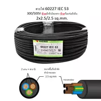 สายไฟ IEC 53-G 2x2.5/2.5 ตร.มม. YAZAKI