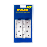 บานพับ 4X3 นิ้ว SOLEX 4330SB3EA แพ็ก 3 ชิ้น