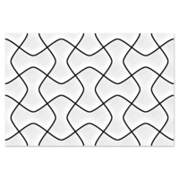 Wall Tile  30X45CM META LINE BLACK (EXC) 1.08M2
