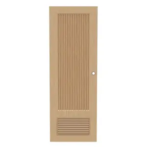 ประตูห้องน้ำ UPVC เจาะลูกบิด AZLE PZL05 70x200 ซม. สี NATURAL ASH WOOD-1