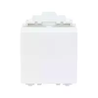SWITCH 2 WAY 1.5 MODULES LEAF WH PHI