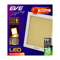 ดาวน์ไลท์ LED EVE PANEL LIGHT SQUARE 565234 18 วัตต์ WARMWHITE