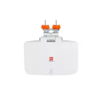 Signal receiver box with RG6/U cable connection, Hybrid 58D model, size 10 meters, white