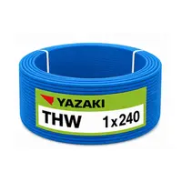สายไฟ THW 240 ตร.มม. สีฟ้า YAZAKI