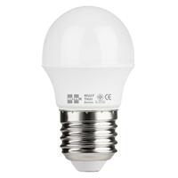 หลอดไฟ LED E27 3W วอร์มไวท์ ทรงลูกแพร์ HI-TEK มวยไทย