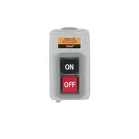 ON-OFF push switch, model TBSN-315, size 15 A.
