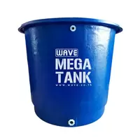 ถังเก็บน้ำ Wave 2000 ลิตร ไฟเบอร์กลาสทรงถ้วยแก้ว (Glass Shape) รุ่น WWTG (WWTG-2000)