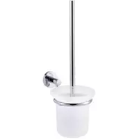 American Standard Concept Round Toilet Brush with Holder, Chrome Plated, K-2801-49-N