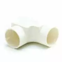 NPI Trachang PVC Electric Telecom White BS Inspection Elbow 90 20 mm