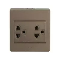 ชุดเต้ารับคู่ 3ขา M3N-E20-CC HAC