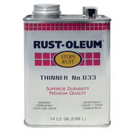 RUST-OLEUM 1/4GL #633 THINNER