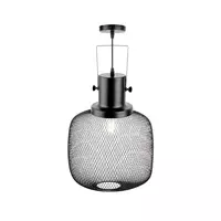 CHANDELIER MDL 01-02922 LUM MT BK 1L