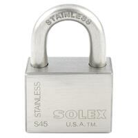 SOLEX 45MM S45 PREMIUM SS PADLOCK