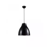 1 bulb chandelier, plastic, model SA2601, black [not including bulb] HEAP