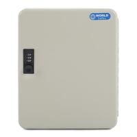 กล่องเก็บกุญแจนิรภัย WORLDSAFES- 48ครีม