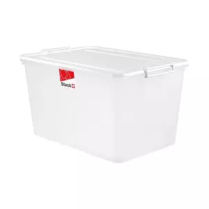 กล่องเก็บของ 66L 2556 STACKO ขาว (1002032)