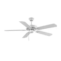 CEILING FAN CN22 CAR MT/PL MD WH 52" 5P