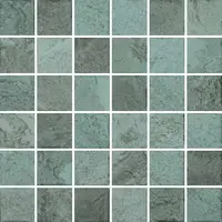 COTTO Mosaic Tile MT HIDEAWAY ALPINE GREEN 2SR1 PACK10 PM