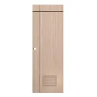 ประตูห้องน้ำ UPVC PARAZZO PUL-B06 70X200 ซม. สีบีช เจาะลูกบิด
